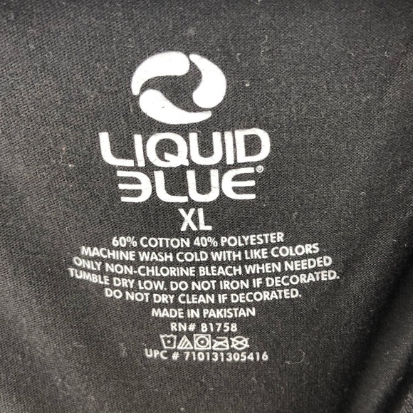 Liquid Blue Jimi Hendrix Tank Top Womens XL Star Spangled Banner 2013 Band Rock - Picture 5 of 8